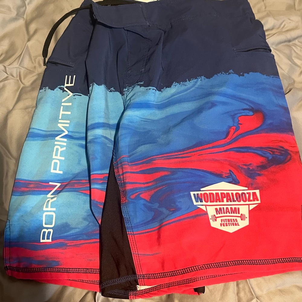 Men’s athletic shorts born primitive